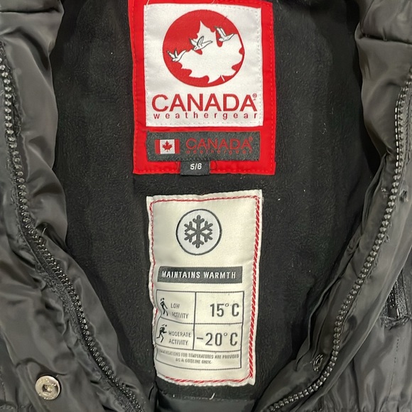 Girls Canda Weathergear Coat - Size 6 Small - Picture 2 of 5